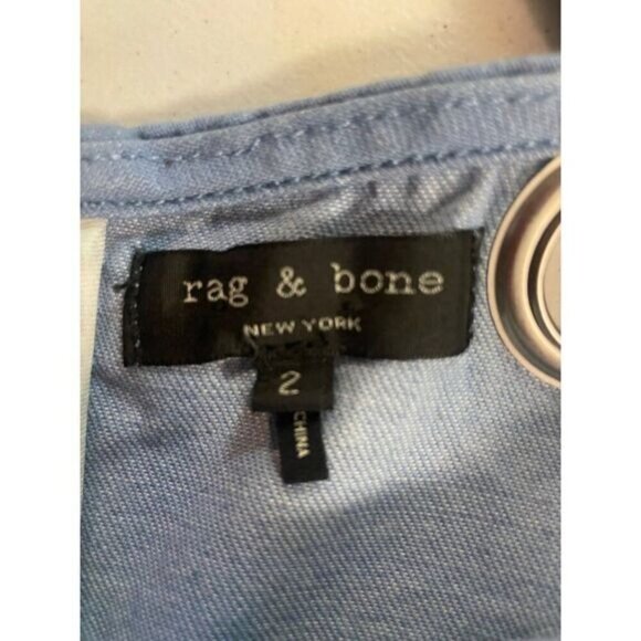 Rag & Bone Suffolk Denim Apron Dress 2 - Picture 6 of 6